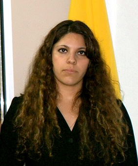 Karina Guerra, candidata a la Asamblea Constituyente.